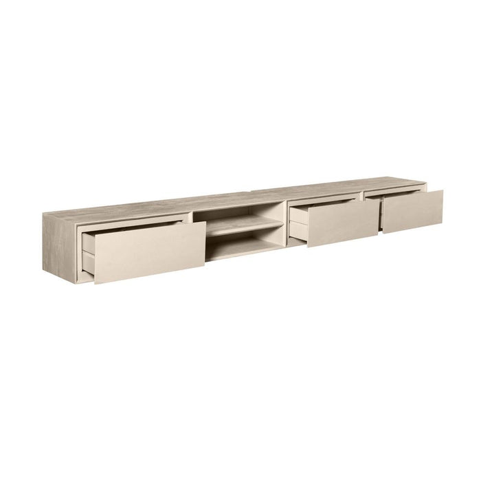 Zwevend tv meubel Ambiance Zand - 280 cm-TV-meubels-Starfurn