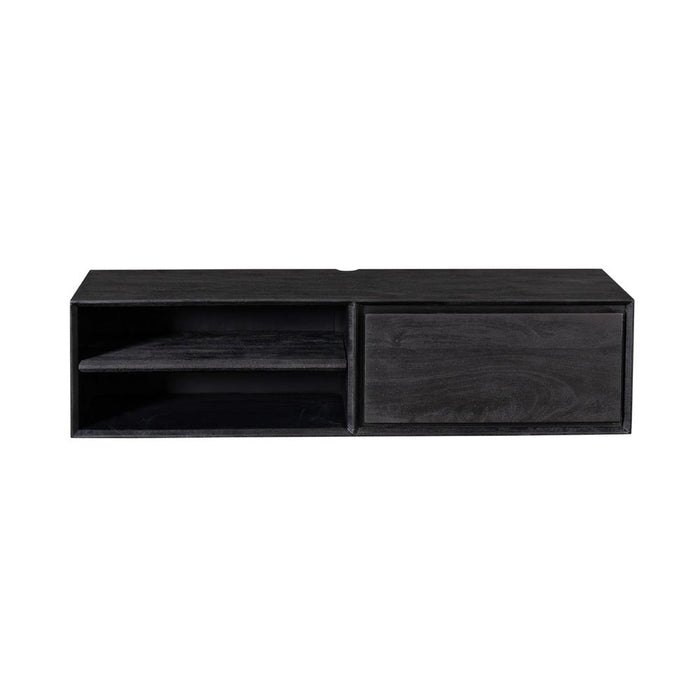 Zwevend tv meubel Ambiance Zwart - 120 cm-TV-meubels-Starfurn