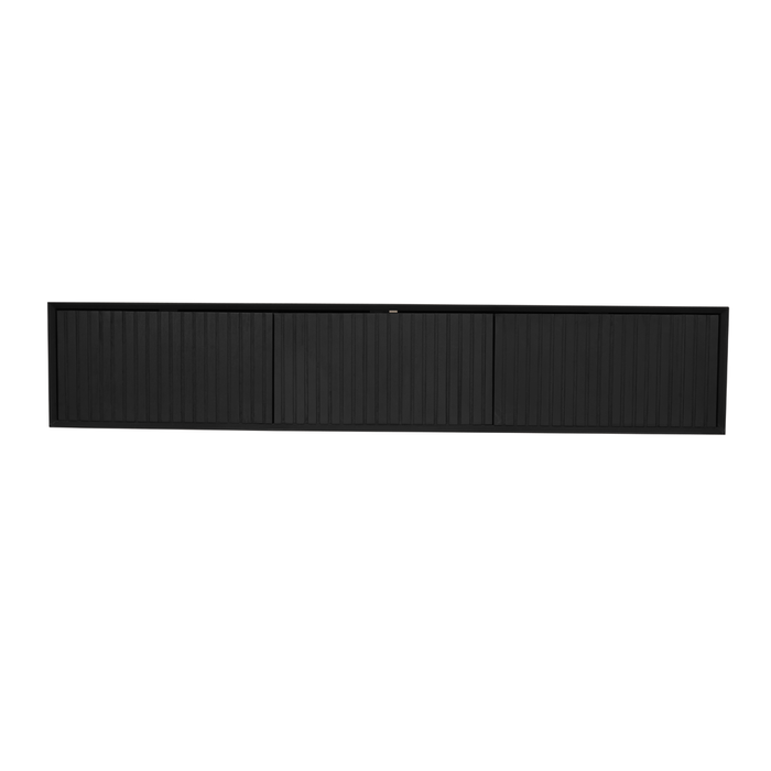 Zwevend tv meubel Madison Black | 160 cm-TV-meubels-Starfurn