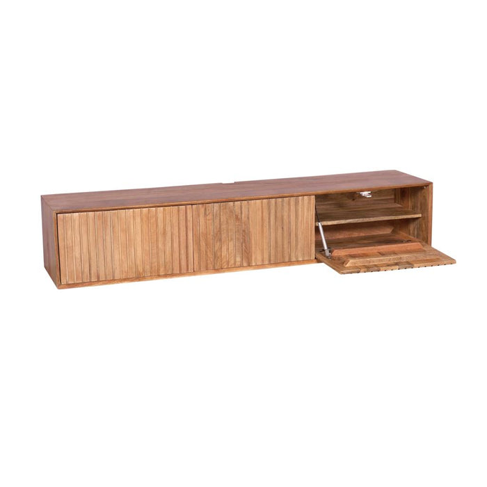Zwevend tv meubel Madison Naturel - 160 cm-TV-meubels-Starfurn