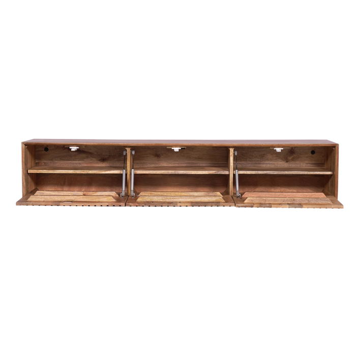 Zwevend tv meubel Madison Naturel | 160 cm-TV-meubels-Starfurn