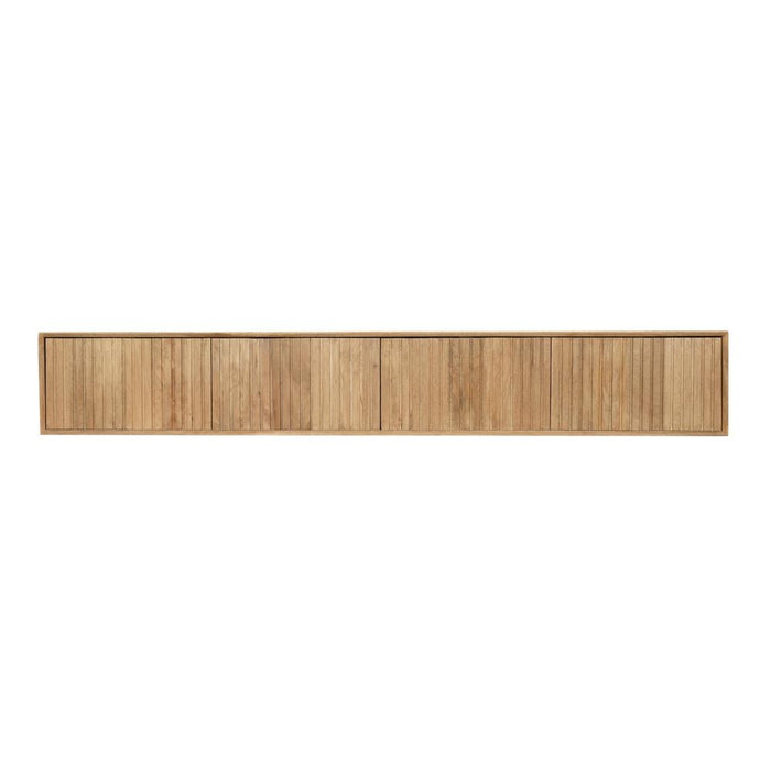 Zwevend tv meubel Madison Naturel - 240 cm-TV-meubels-Starfurn