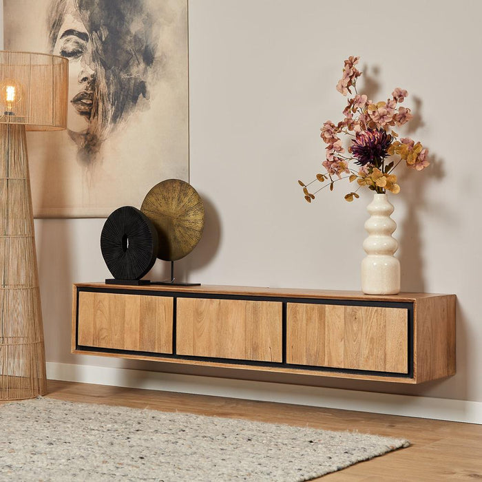 Zwevend tv meubel RichWood - 160 cm-TV-meubels-Starfurn