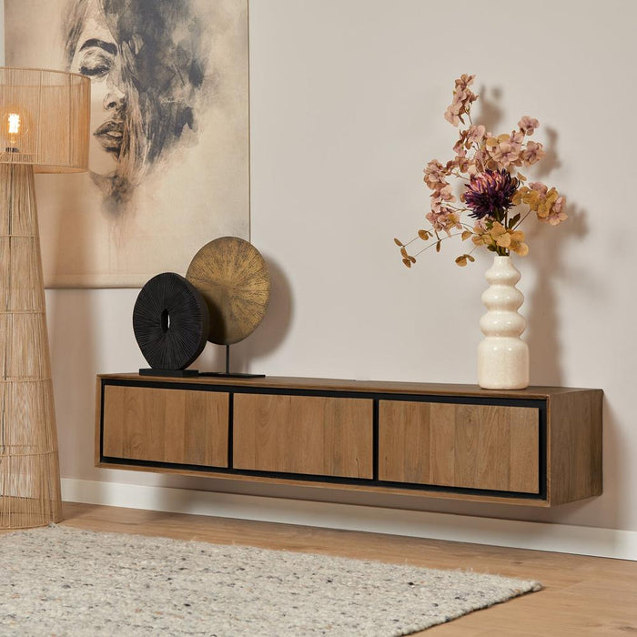 Zwevend tv meubel RichWood - 160 cm-TV-meubels-Starfurn