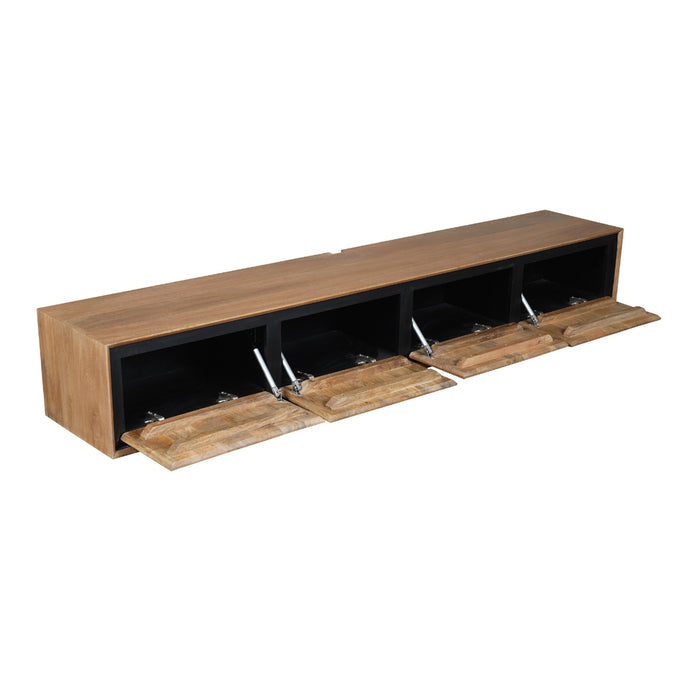 Zwevend tv meubel RichWood | 240 cm-TV-meubels-Starfurn