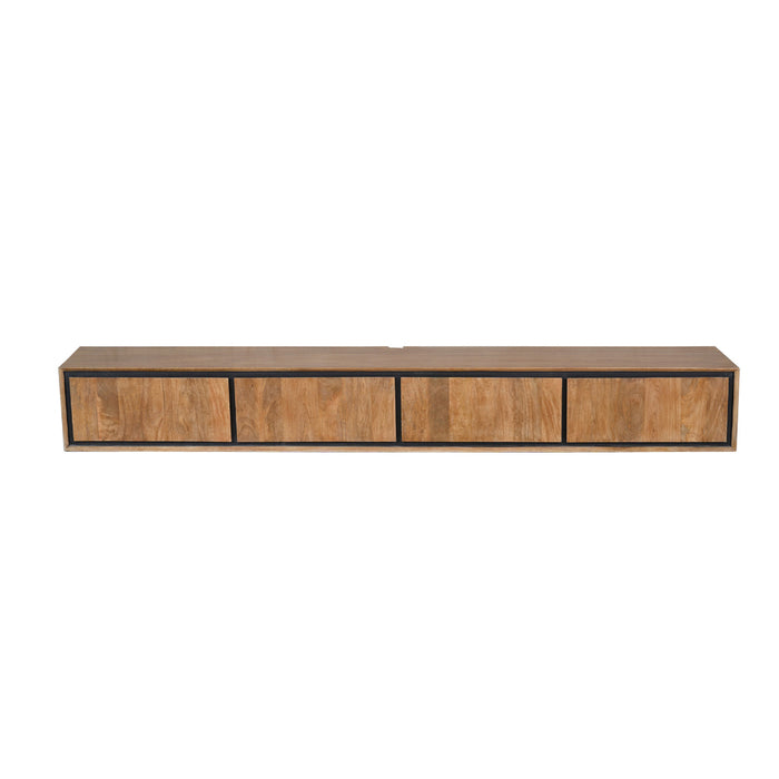 Zwevend tv meubel RichWood | 240 cm-TV-meubels-Starfurn