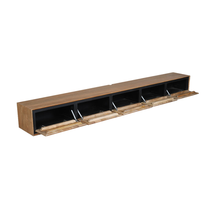 Zwevend tv meubel RichWood | 280 cm-TV-meubels-Starfurn