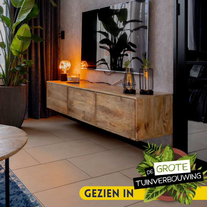 Zwevend tv meubel Vision | 160 cm-TV-meubels-Starfurn