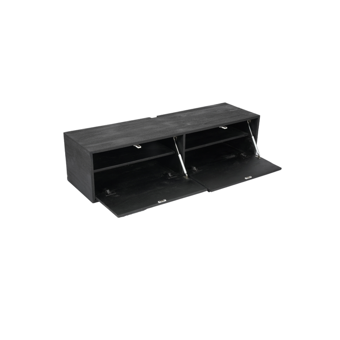Zwevend tv meubel Vision Black | 120 cm-TV-meubels-Starfurn