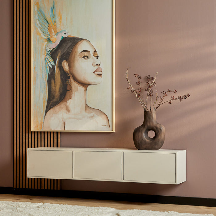 Zwevend tv meubel Vision Sand | 160 cm-TV-meubels-Starfurn
