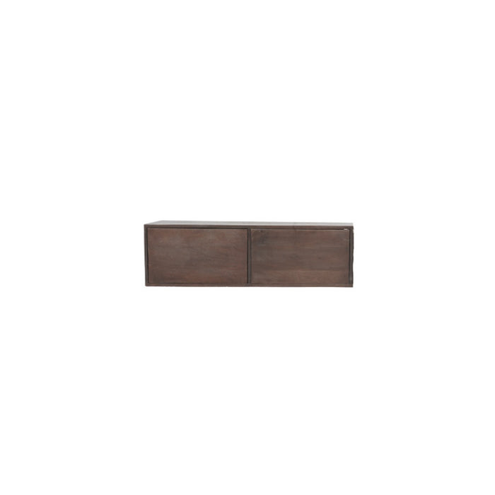 Zwevend tv meubel Vision Walnut | 120 cm-TV-meubels-Starfurn