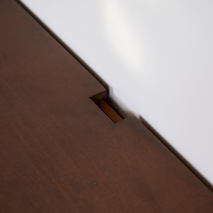 Zwevend tv meubel Vision Walnut | 200 cm-TV-meubels-Starfurn