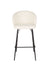 Barkruk Joa Barstool Polyester, Metaal Wit 75cm, sfeerbeeld 3