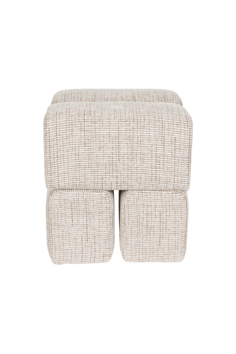 Eetkamerstoel Staple Stool Polyester, MDF Bruin, sfeerbeeld 3