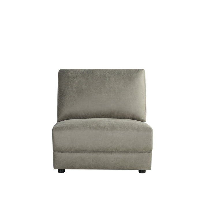 1-Zitsbank Tivoli PU-Leder Beige Taupe, hoofdfoto