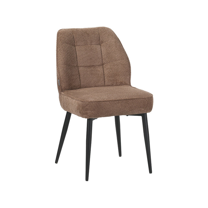 LABEL51 Eetkamerstoel Liam Geweven Beige