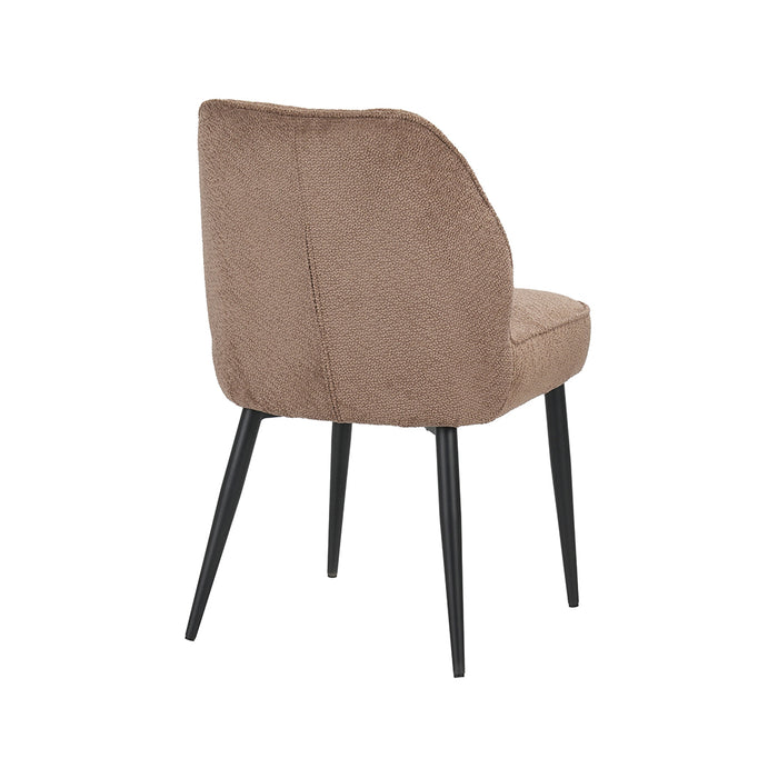 LABEL51 Eetkamerstoel Liam Geweven Beige