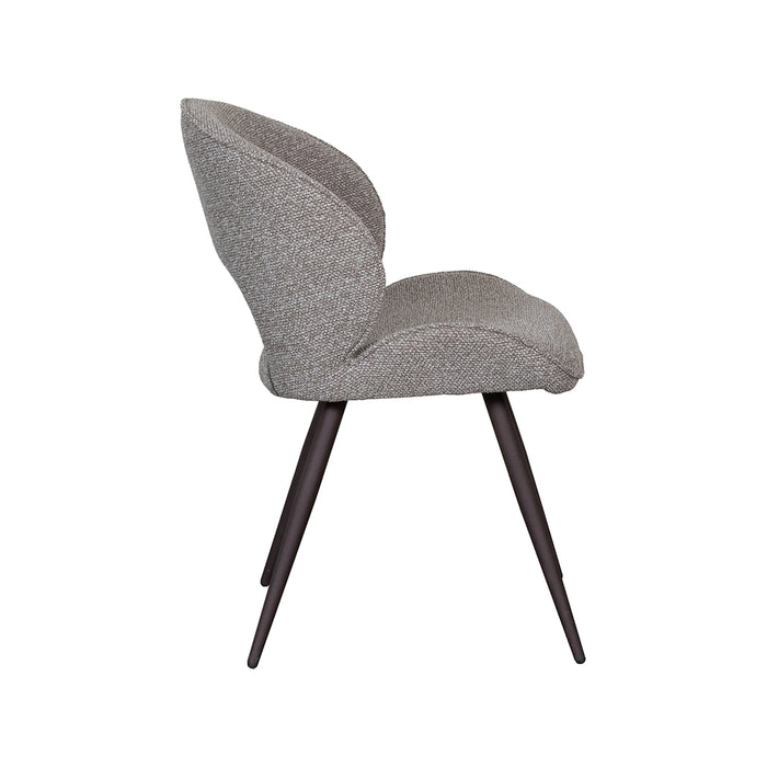 LABEL51 Eetkamerstoel Sakura Bouclé Mushroom
