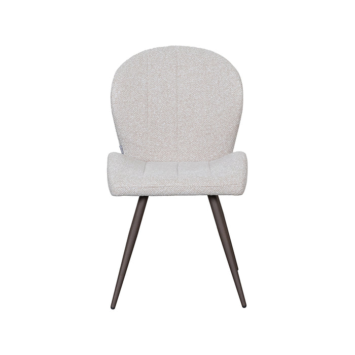 LABEL51 Eetkamerstoel Sil Bouclé Beige