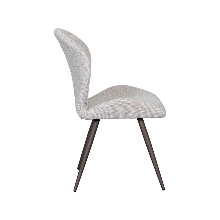 LABEL51 Eetkamerstoel Sil Bouclé Beige