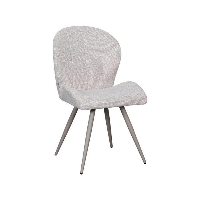 LABEL51 Eetkamerstoel Sil Bouclé Beige