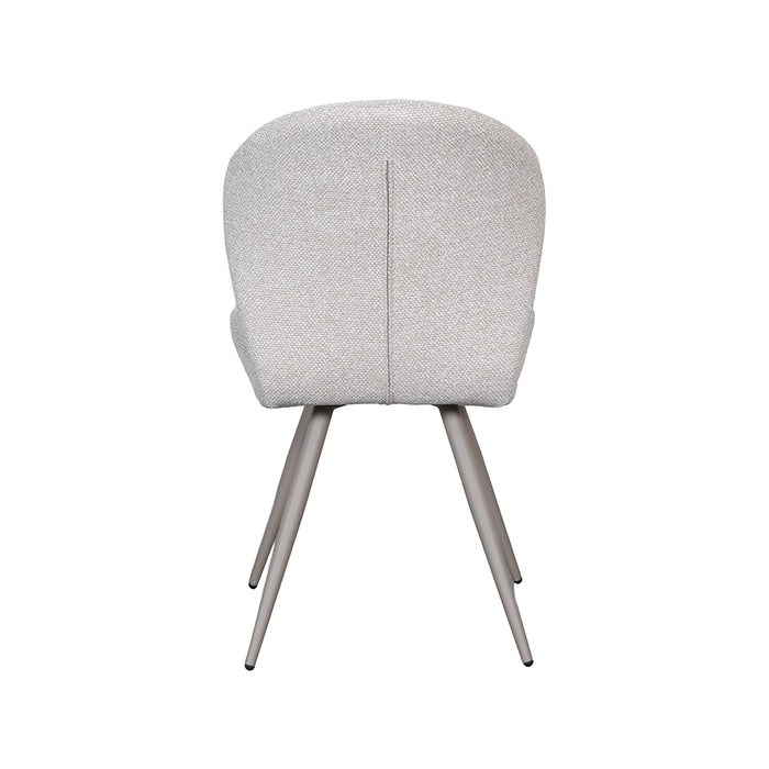 LABEL51 Eetkamerstoel Sil Bouclé Beige