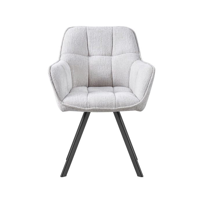 LABEL51 Eetkamerstoel Riley Geweven Beige