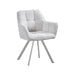 LABEL51 Eetkamerstoel Riley Geweven Beige
