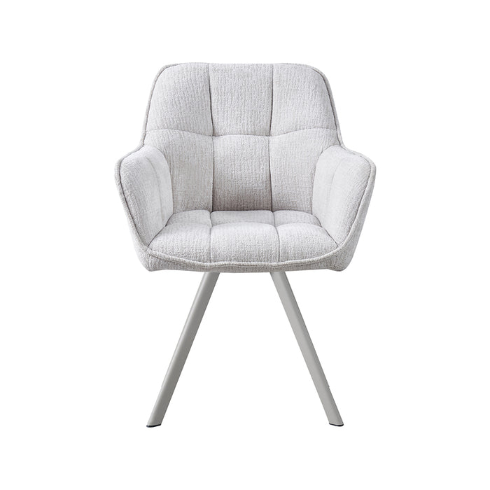 LABEL51 Eetkamerstoel Riley Geweven Beige