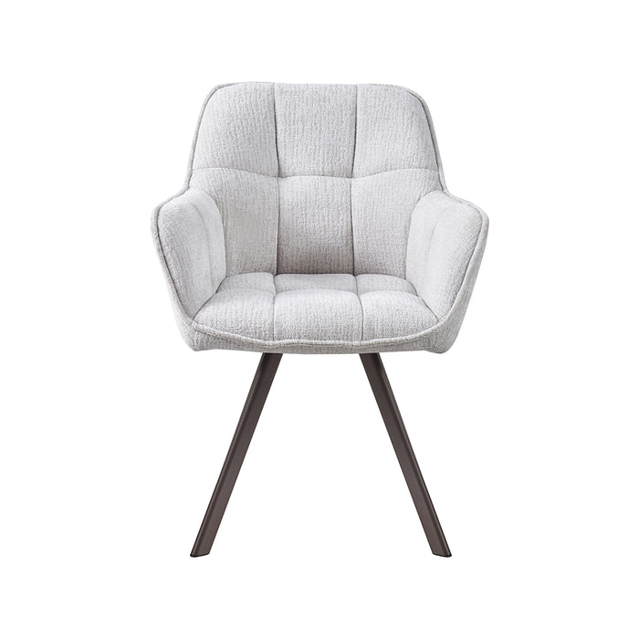 LABEL51 Eetkamerstoel Riley Geweven Beige