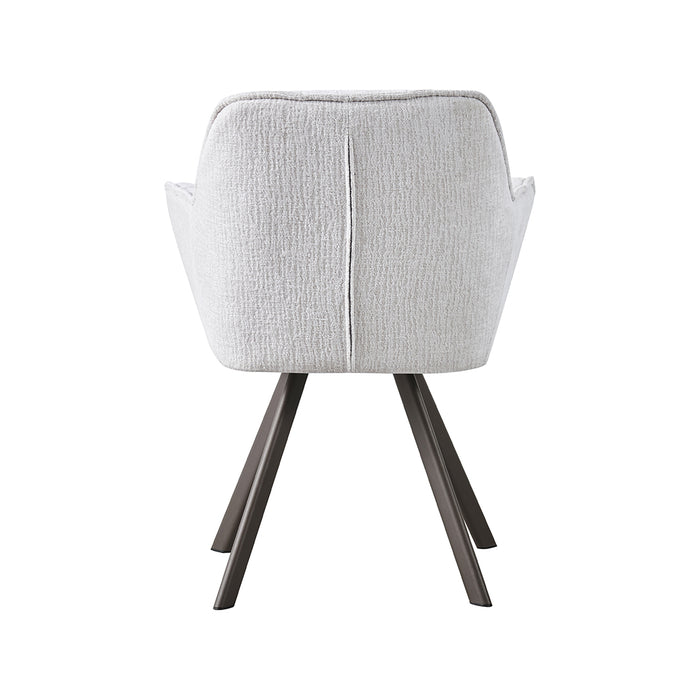 LABEL51 Eetkamerstoel Riley Geweven Beige