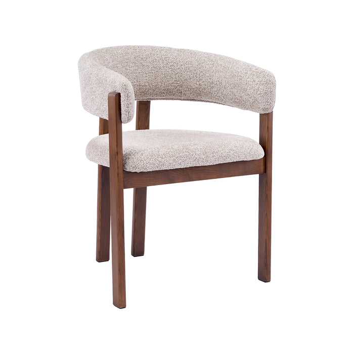 LABEL51 Eetkamerstoel Osaka Geweven Beige