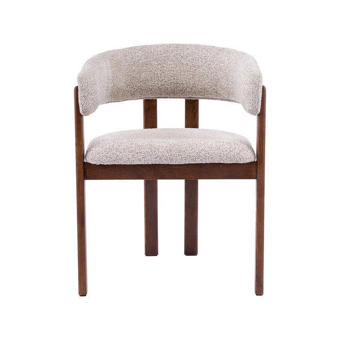 LABEL51 Eetkamerstoel Osaka Geweven Beige