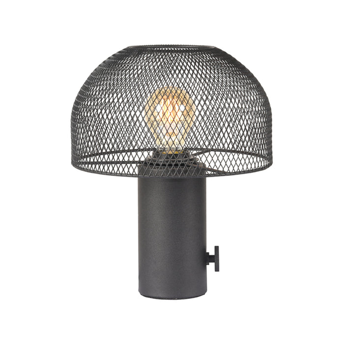 LABEL51 Tafellamp Fungo - Zwart - Metaal - One Size