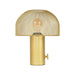 LABEL51 Tafellamp Fungo - Goud - Metaal - 1-Lichts