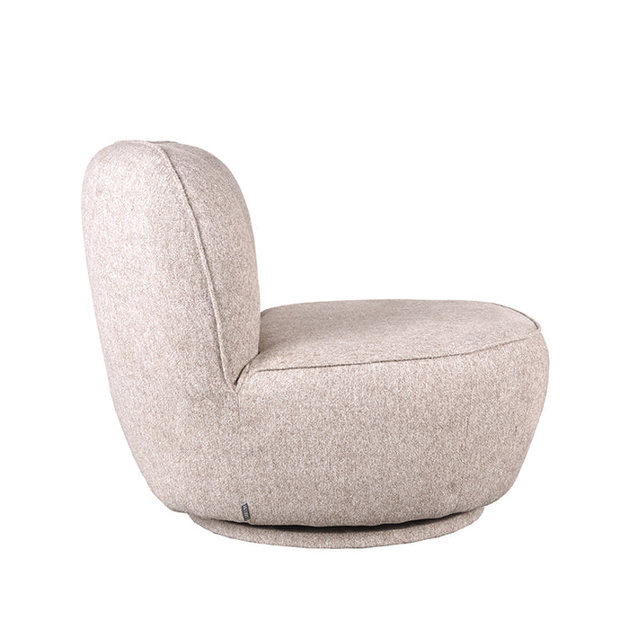 LABEL51 Fauteuil Bunny Bouclé Beige