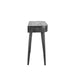 LABEL51 Bureau Nils - Zwart - Mangohout - 100 cm