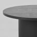 LABEL51 Salontafel Oliva - Zwart - Eiken - 60 cm - Rond