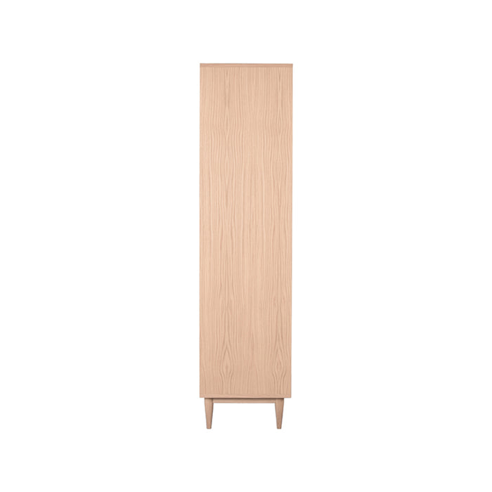 LABEL51 Vitrinekast Jule - Naturel - Eiken - One Size