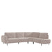 LABEL51 Hoekbank Milano Chenille Rood Rechts