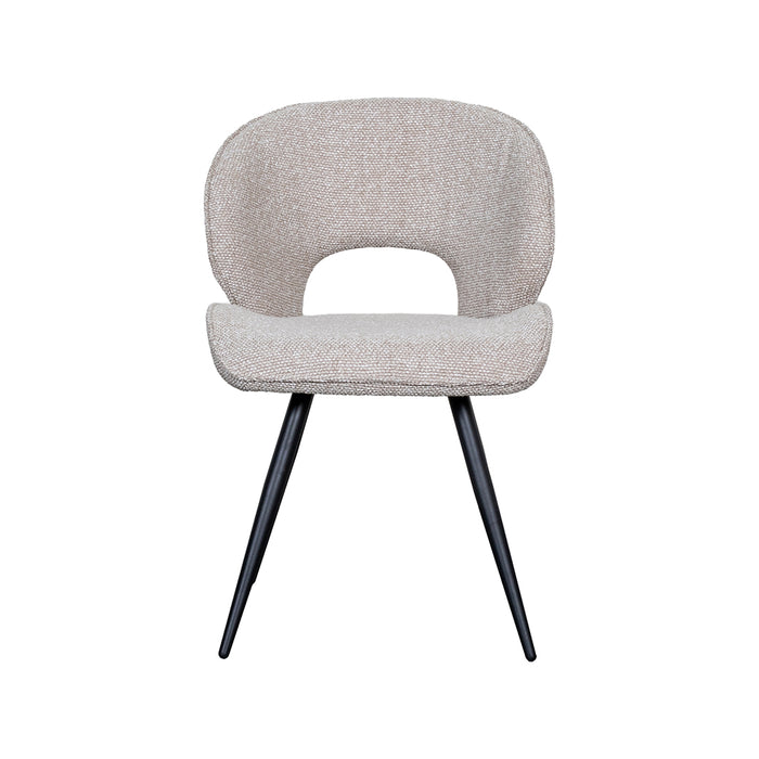 LABEL51 Eetkamerstoel Sakura Bouclé Beige