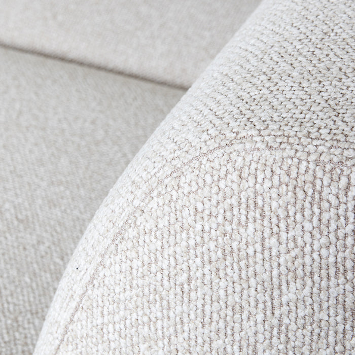 LABEL51 Hoekbank Mauro Bouclé Beige Rechts
