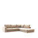 LABEL51 Hoekbank Valero Chenille Beige Rechts
