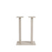 LABEL51 Bartafel Tafelpoot Dubbel Metaal Beige
