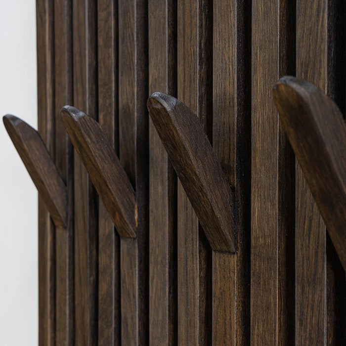 x Eva van de Ven - PARCO Large Wandkapstok - Walnoot Spinder Design-Kapstokken-Spinder