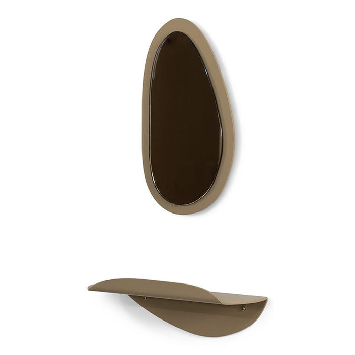 x Eva van de Ven - PIPA Top Spiegel - Champagne Spinder Design-Spiegels-Spinder