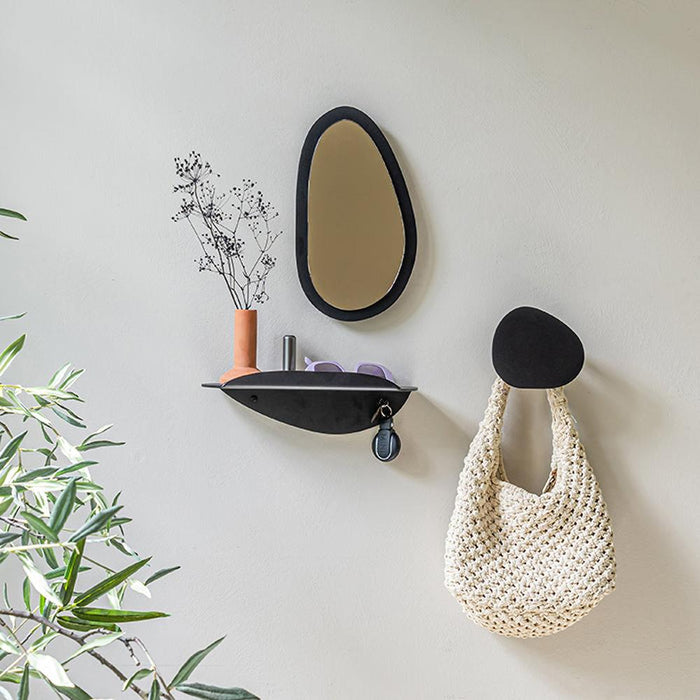 x Eva van de Ven - PIPA Top Spiegel - Zwart Spinder Design-Spiegels-Spinder