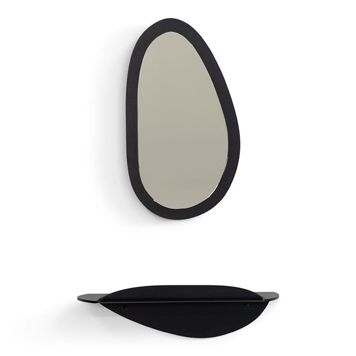 x Eva van de Ven - PIPA Top Spiegel - Zwart Spinder Design-Spiegels-Spinder