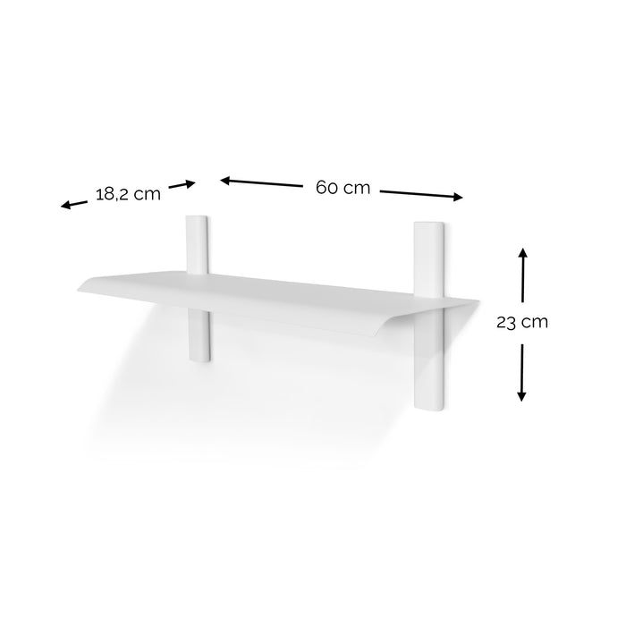 x OnMateria - HOLA 2 Wandplank - Wit Spinder Design-Wandplanken-Spinder