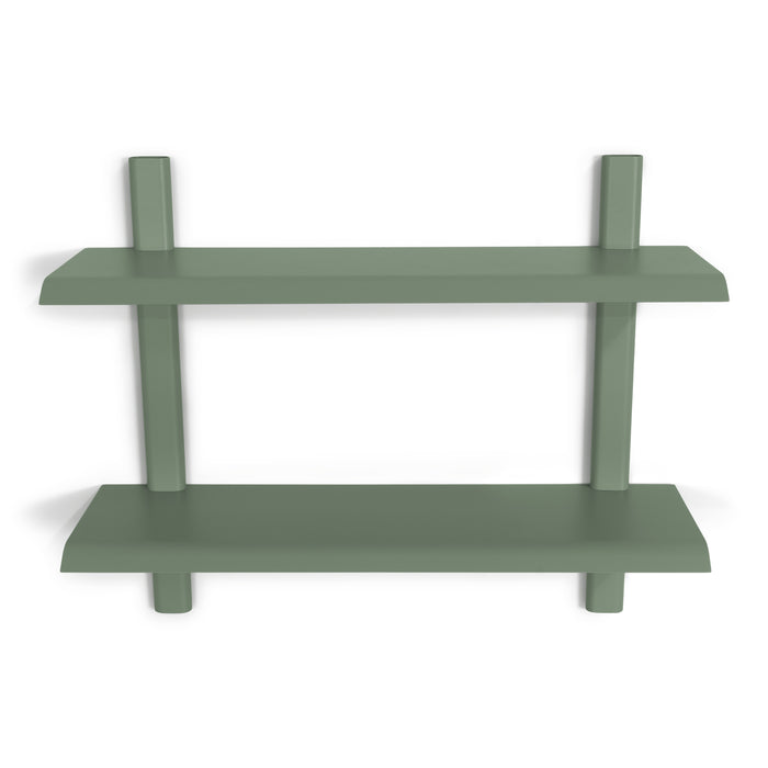 x OnMateria - HOLA 3 Wandplank - Dusty Green Spinder Design-Wandplanken-Spinder